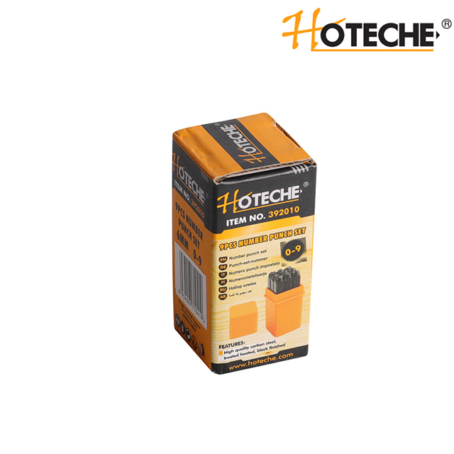 JUEGO DE SELLO DE NÚMERO 9PCS