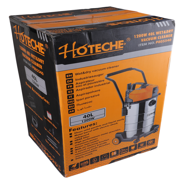 Aspiradora 40L húmeda y seca