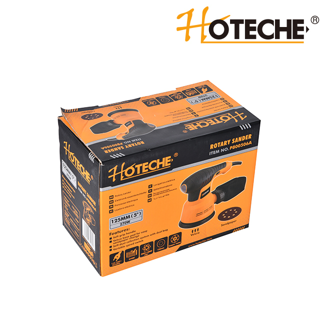 Lijadora rotativa de 125 mm
