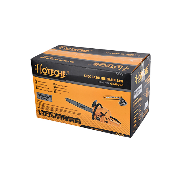 SIERRA DE CADENA DE GASOLINA 550MM (22 ") 58CC