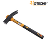Martillo de garra tipo francés de 700 g con mango de fibra de vidrio de doble color