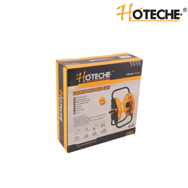 Carro de carrete de manguera de jardín