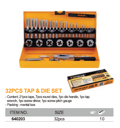 32PCS TAP & DIE SET-2