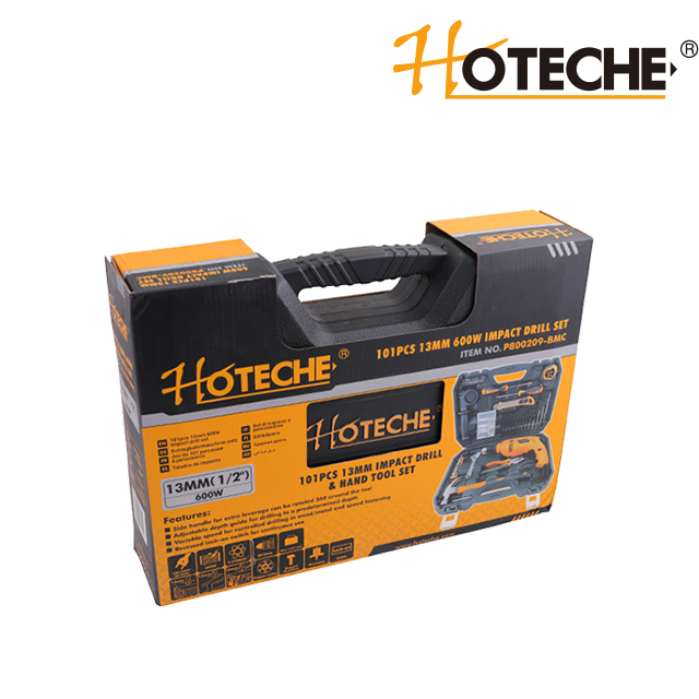 Juego de brocas de impacto 101pcs 13mm 600W