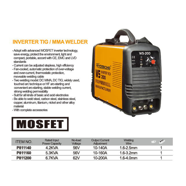 SOLDADOR TIGMMA INVERSOR