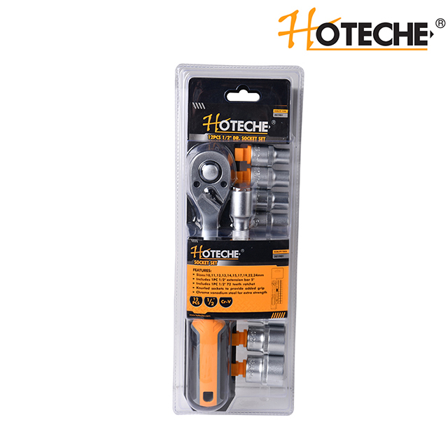12PCS 1/2 "Dr. Juego de enchufes