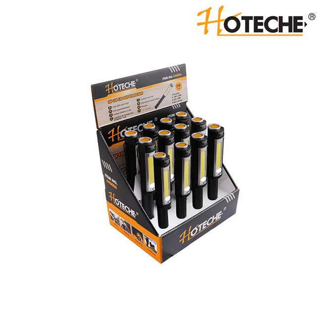 Luz de trabajo de pluma LED COB de 3W